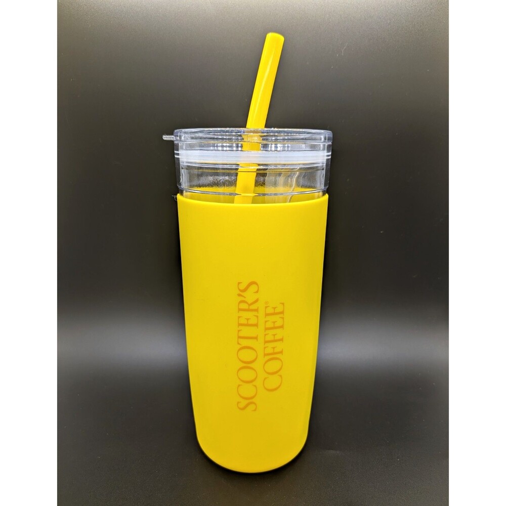 Scooter's Coffee Bermuda 32oz Tumbler w/ Lid & Straw. 2024 Limited